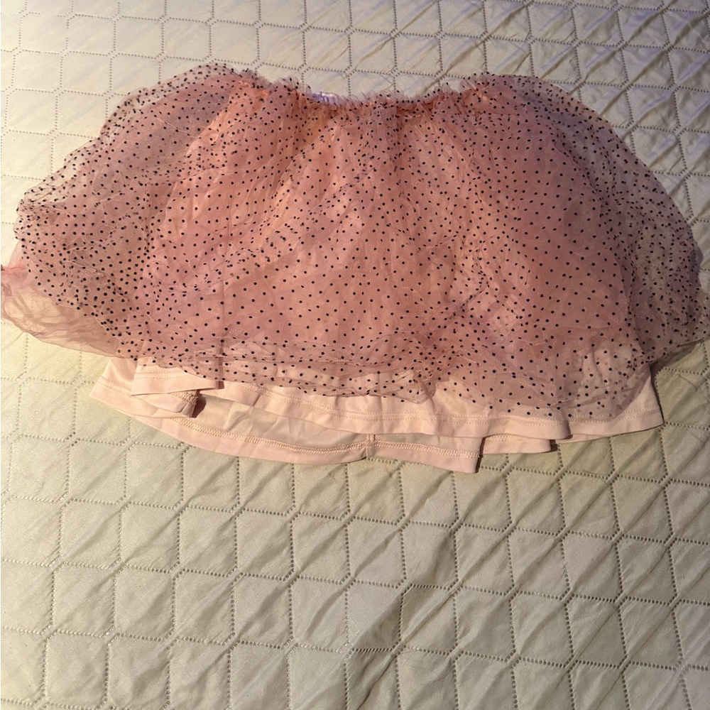 Zara girls Polka dot Tulle skirt size 9/10